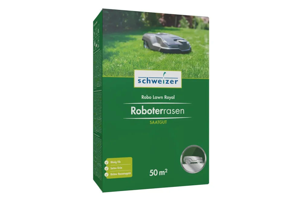 Schweizer Roboterrasen Robo Lawn Royal