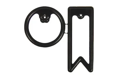 Rayher Stanzschablonen-Set Deep Edge Tags | A | 3.5 cm | 2 Stück