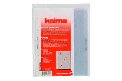 KOLMA Zeigebuchtasche A5 57.603.20 CopyResistant, lisse 10 Stk.