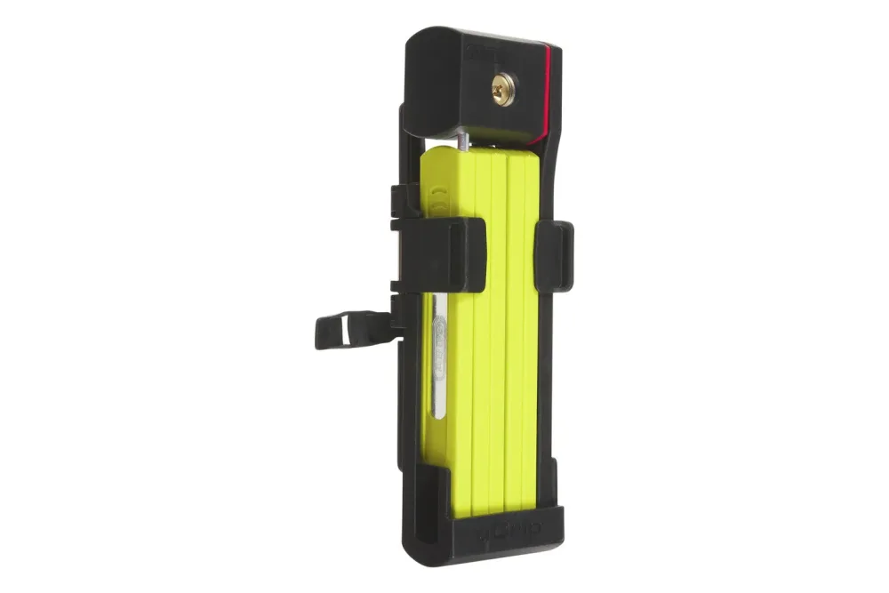 Abus Faltschloss uGrip Bordo 5700/80 mit Halter SH 5700/80 - lime
