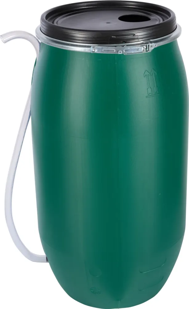 Faserplast Gartenfass | Grün | 150l