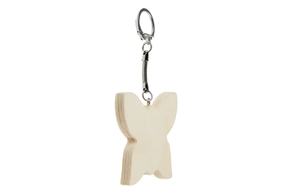 Marabu KiDS Anhänger Schmetterling aus Holz | 13.5 × 11.3 cm