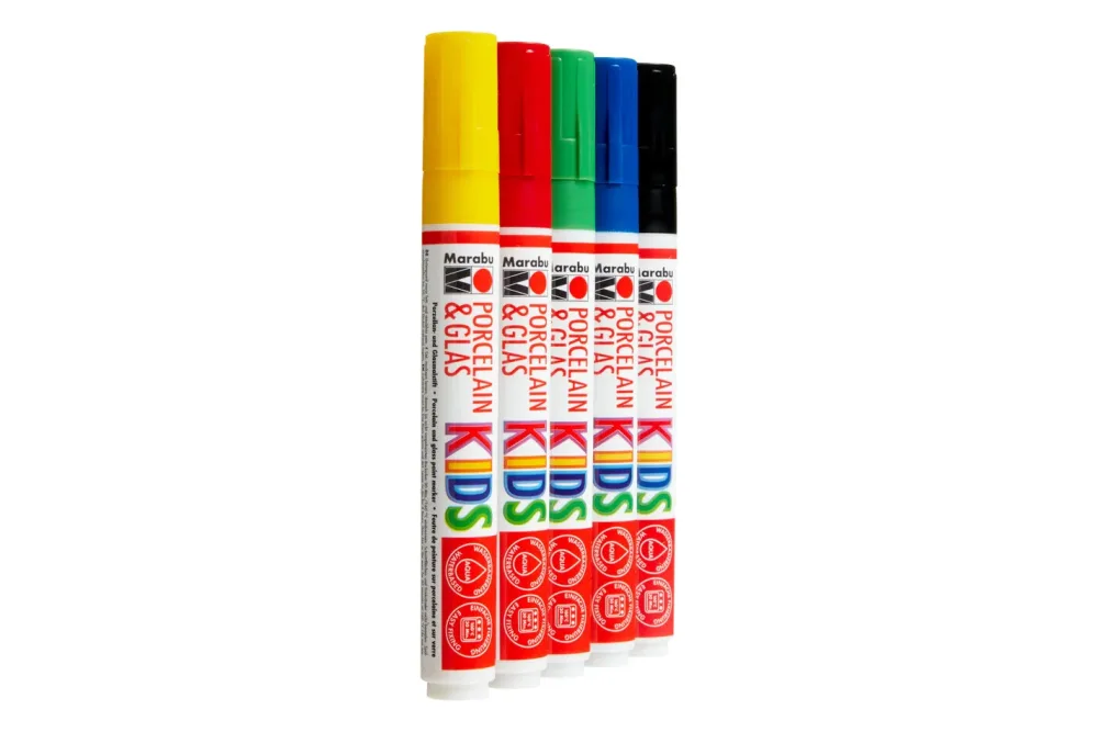 Marabu Marker-Set Porzellan und Glas Kids
