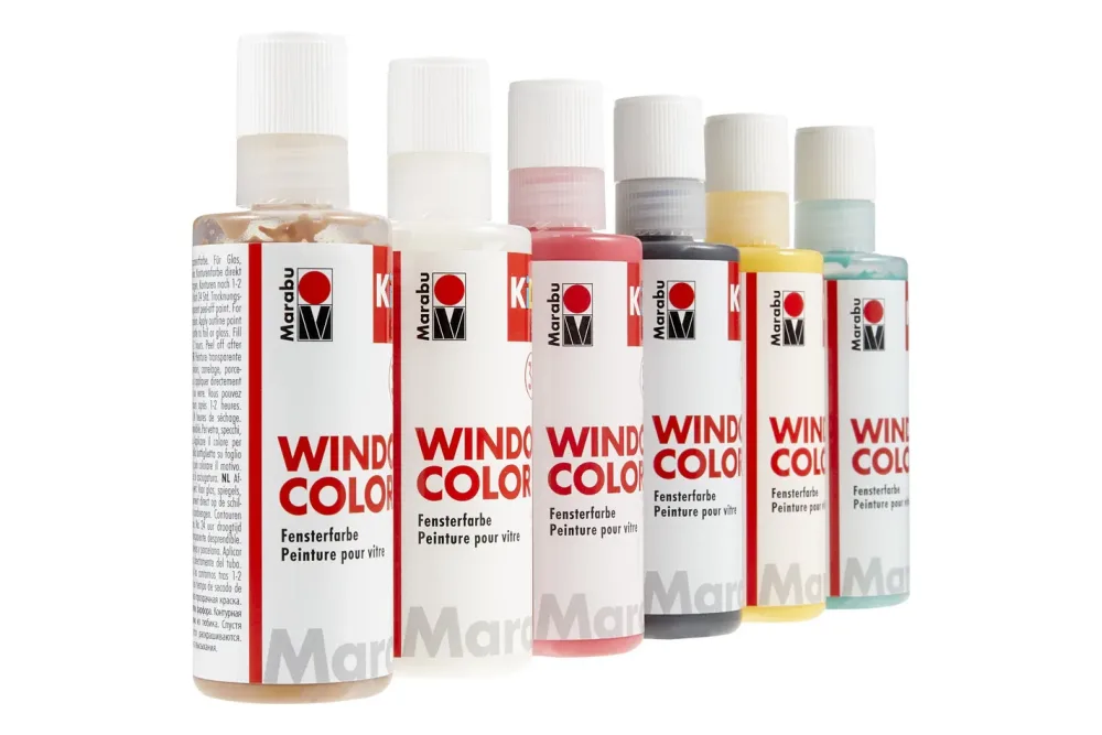 Marabu Window Color Bauernhof | 6 × 80 ml