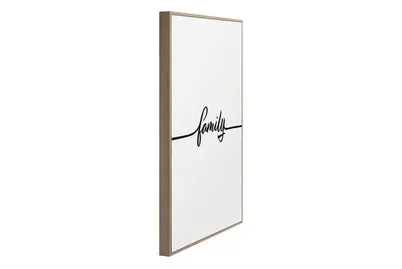 Wandbild Slim Frame 20x30 Family