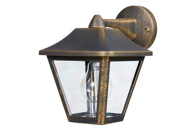 LEDVANCE Endura® Classic 4058075206168 Außenwandleuchte EEK: abhängig v. Leuchtmittel (A++ - E) LED E27 Schwarz/Gold