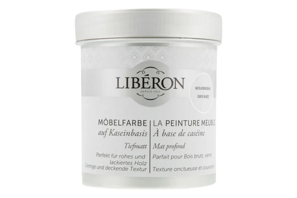 Liberon Möbelfarbe Kaseinwolkengrau | 500 ml