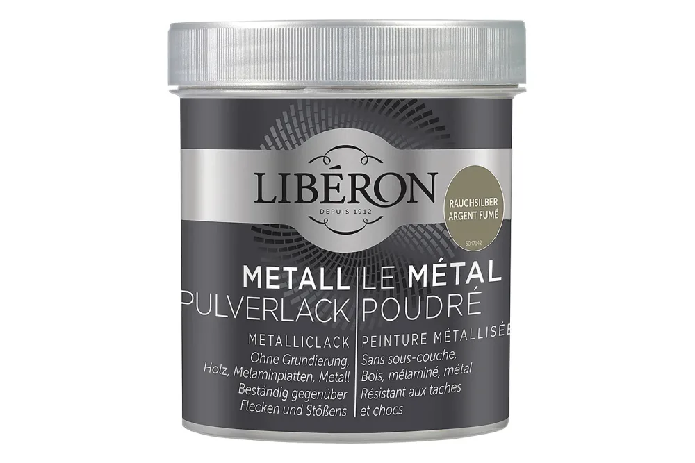 Liberon Metall-Effekt Pulver Rauchsilber | 500 ml