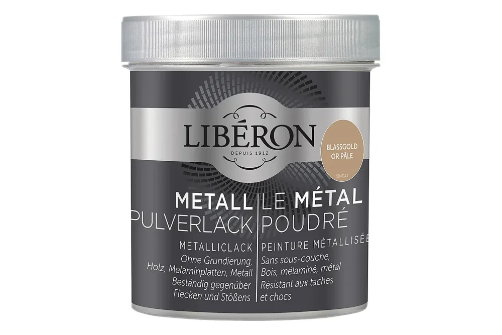 Liberon Metall-Effekt Pulver Blassgold | 500 ml