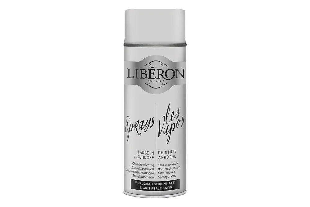 Liberon Spray Seidenmatt Perlgrau | 0.4 l