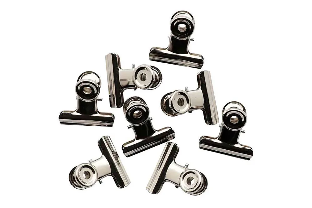 Glorex Metallscharnier-Clips | 3.1 cm | 8 Stück