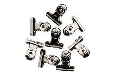 Glorex Metallscharnier-Clips | 22 mm | 8 Stück