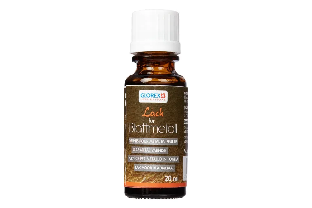 Glorex Lack für Blattmetall | 20 ml