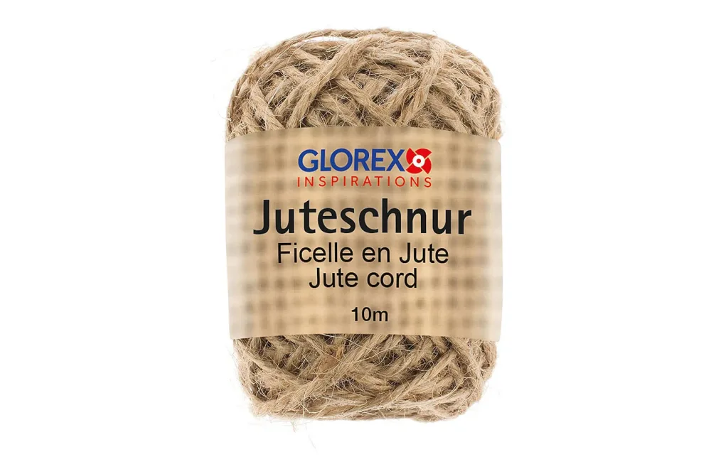 Glorex Juteschnur Hellbraun | 10 m