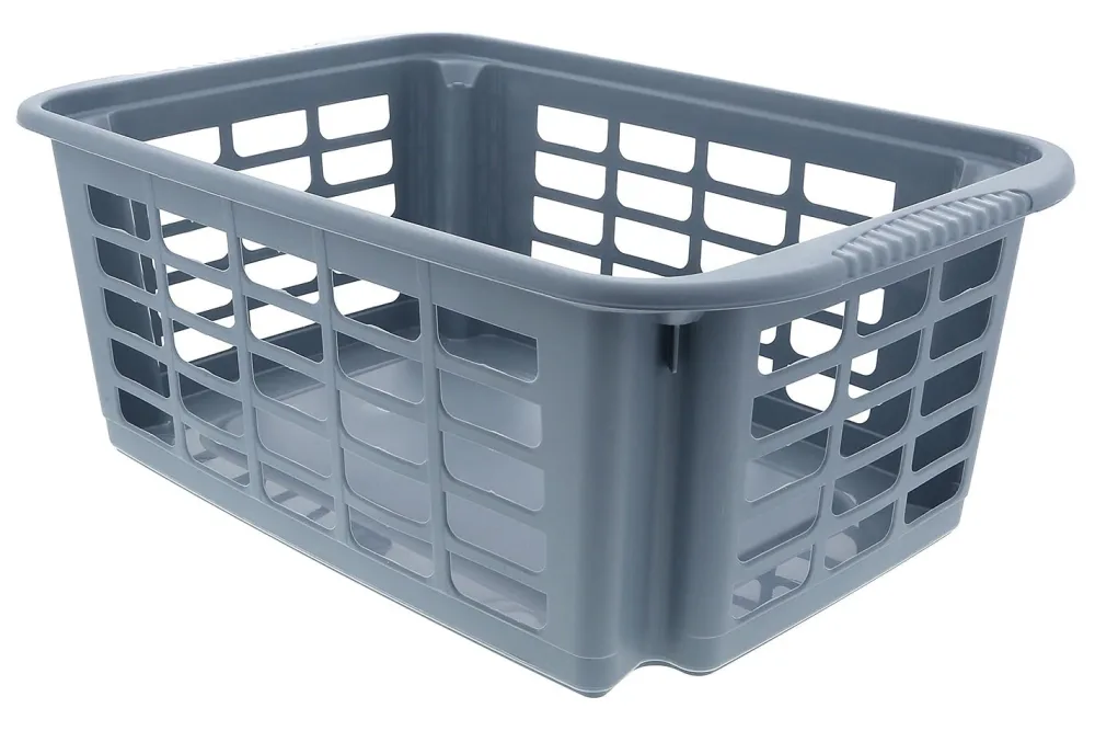 Oecoplan Drehstapelkorb Reverso Blau | 15 × 26 × 38.5 cm | 10 l