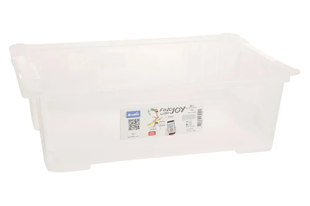 Rotho Box EVO Easy | 18.3 × 39.2 × 58.3 | 30 l