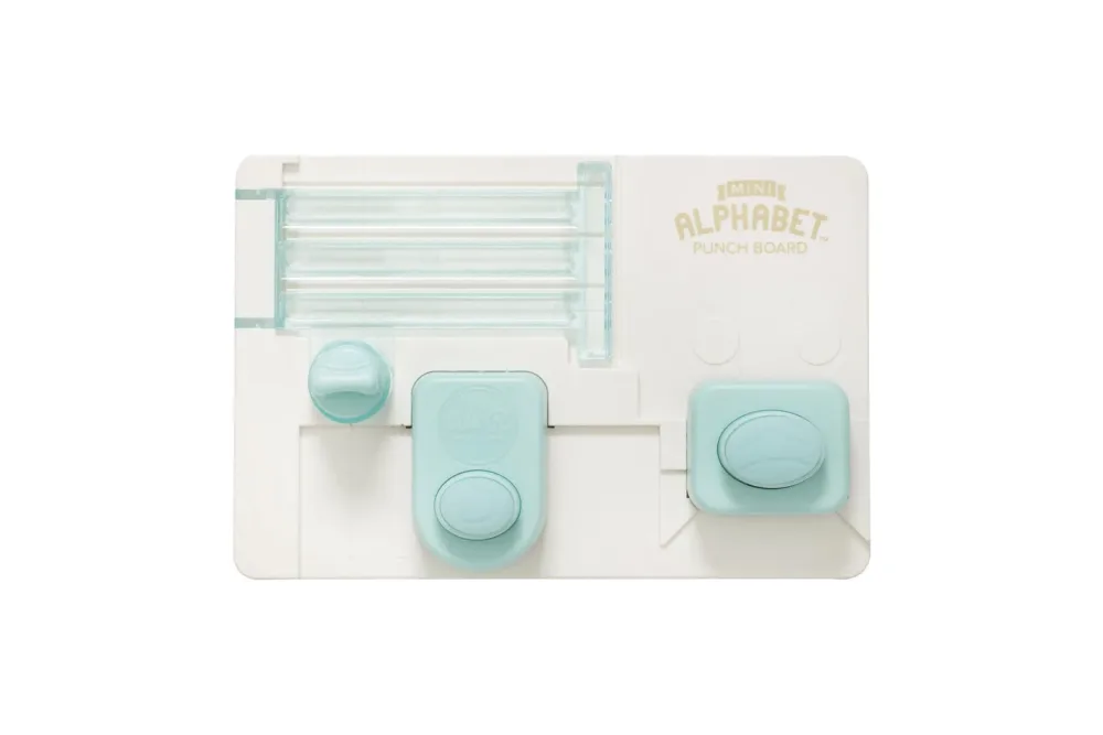 Rayher Mini Alphabet Punch Board | SB-Blister