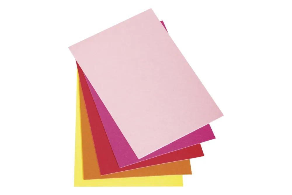 Rayher Selbstklebender Bastelfilz | 20 × 30 × 0.1 cm | 5 Stück