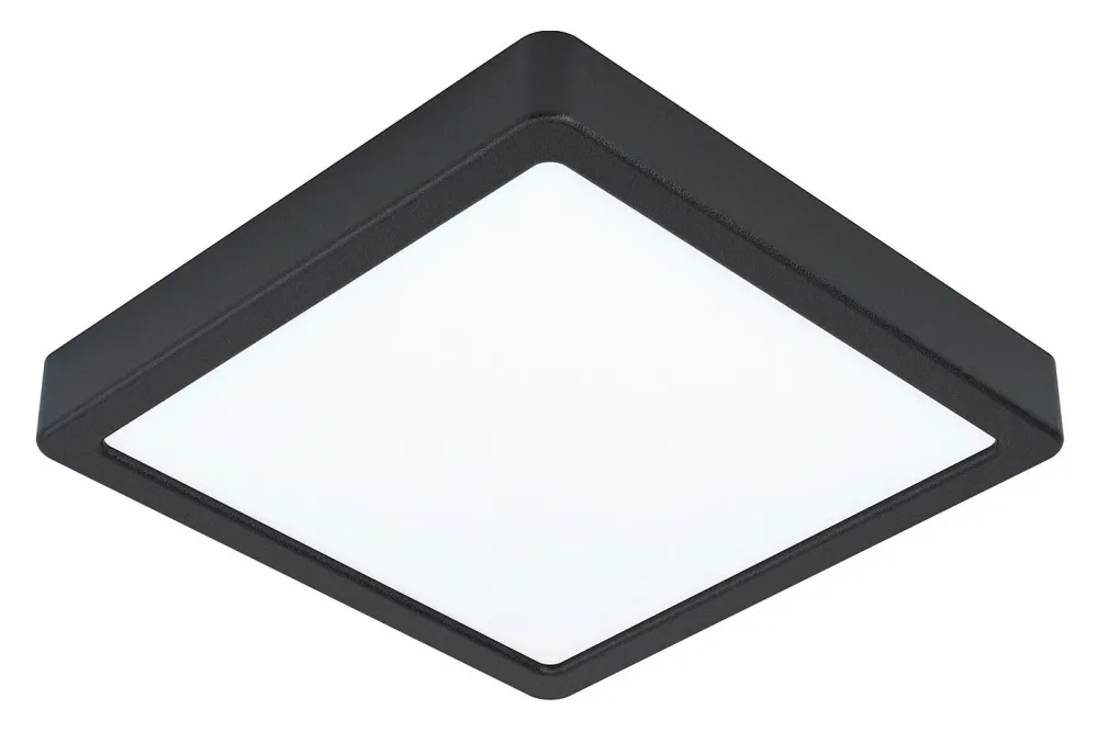 Eglo LED-Deckenleuchte Fueva 5 Schwarz | 21 × 21 cm