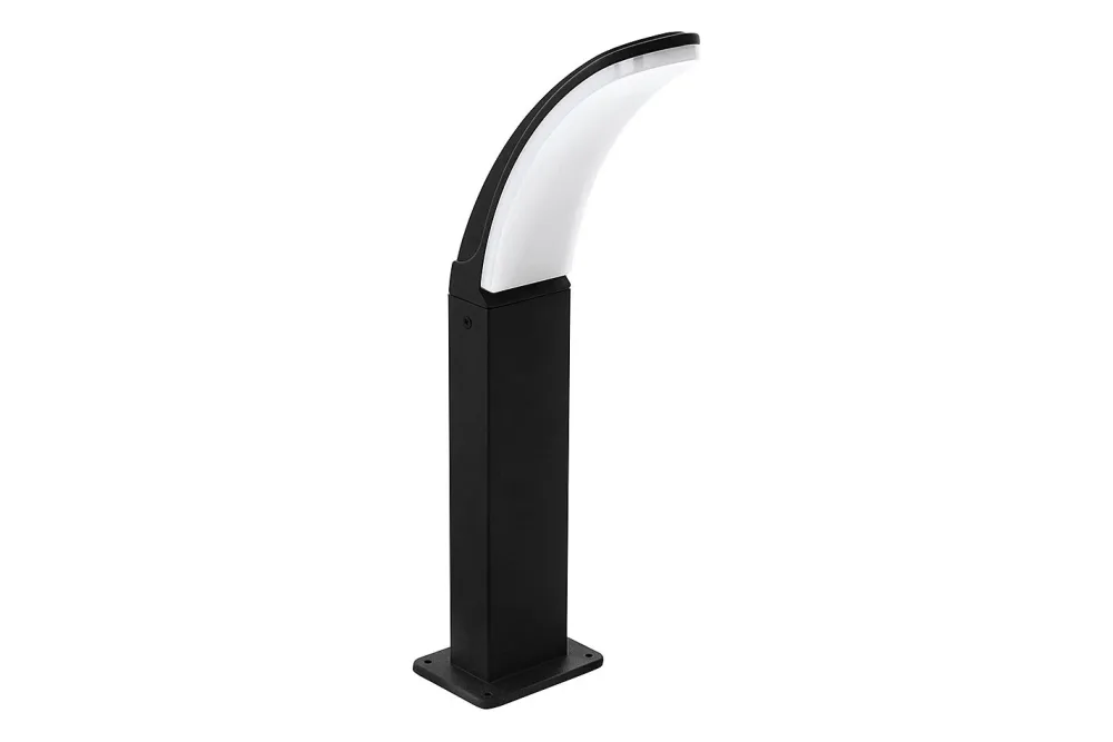 Eglo Aussensockelleuchte LED Fiumicino Schwarz-Weiss | 45 × 10 cm