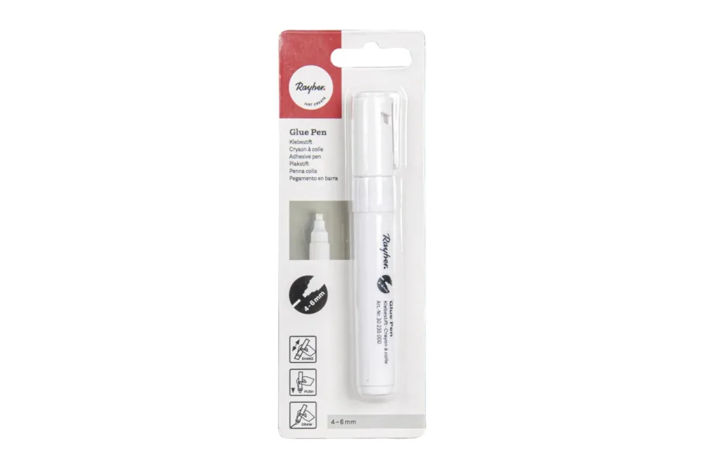 Glue Pen, 4-6mm Keilspitze, SB-Blister 1Stück