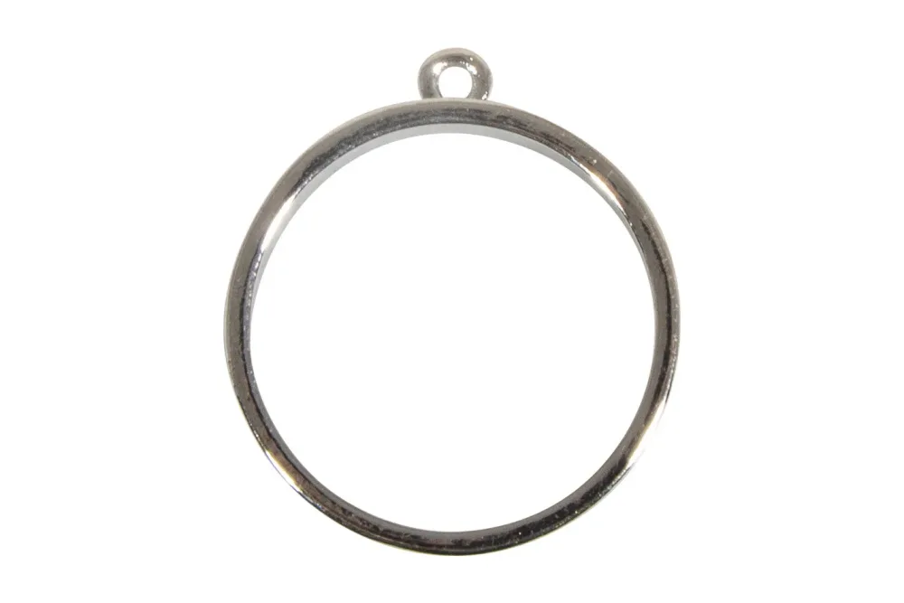 Rayher Metall-Anhänger Rund | 3 cm | 1 Stück