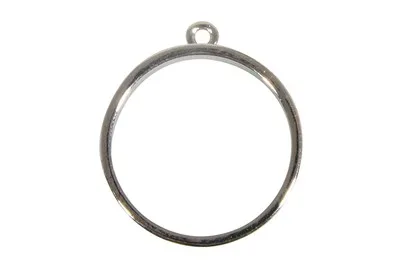 Rayher Metall-Anhänger Rund | 3 cm | 1 Stück