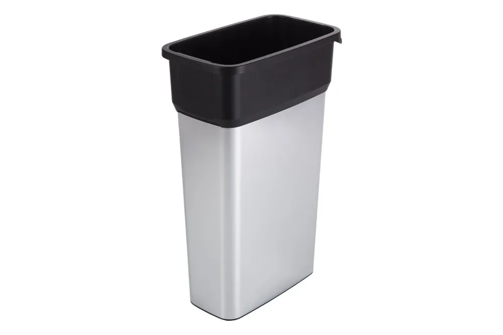 Abfalleimer 70 l Metalloptik GEO