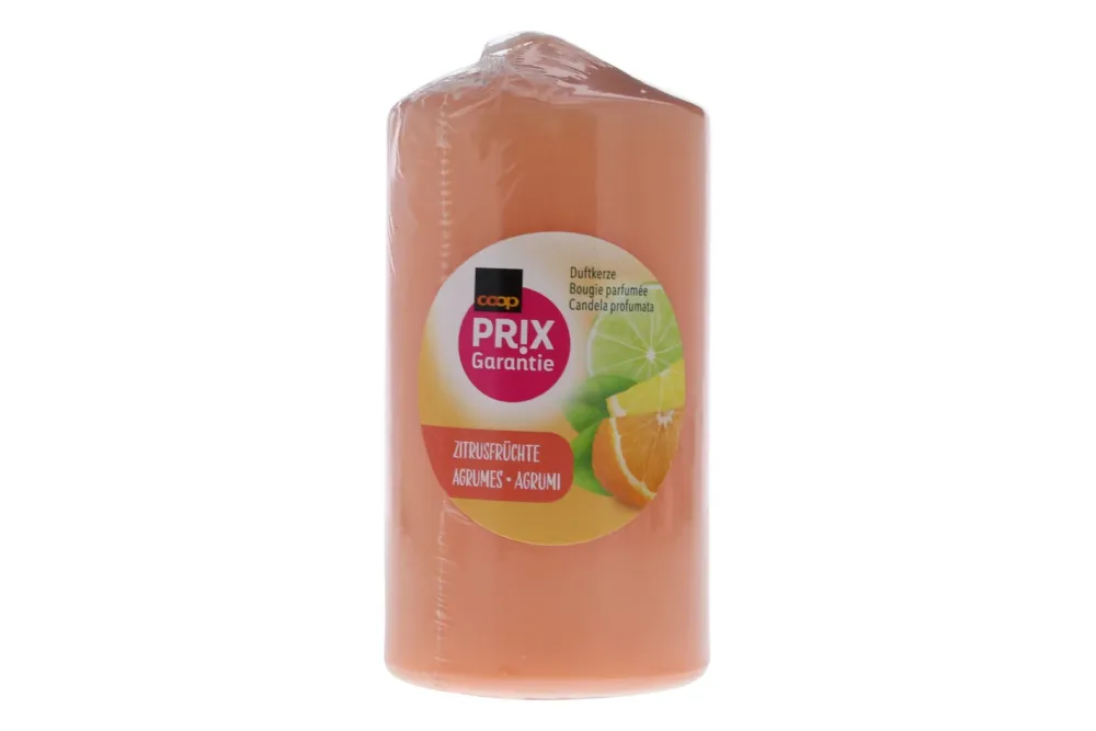 Prix Garantie Zylinderkerze Zitrusfrüchte