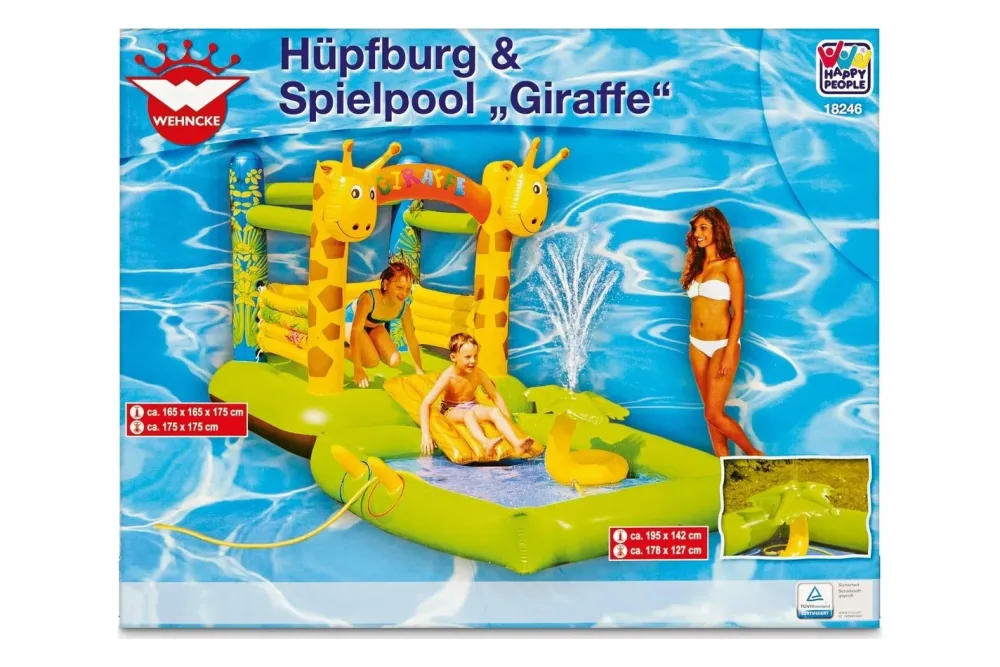 Wehncke Hüpfburg & Pool Giraffe