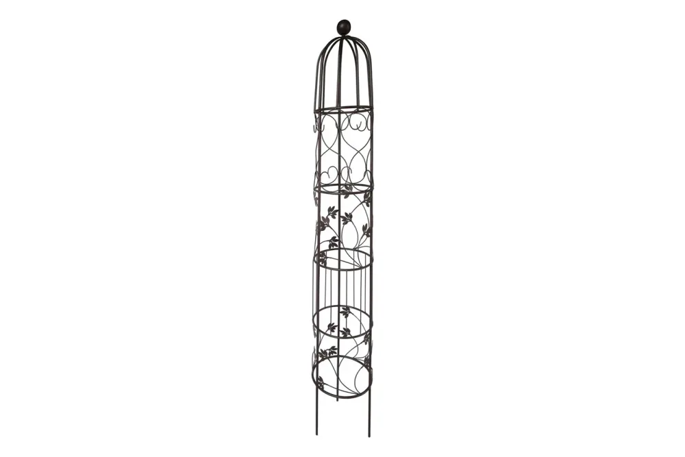 Home and More Obelisk Arizona Braun | ⌀ 25 × 150 cm