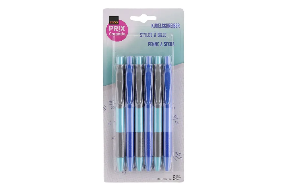 Prix Garantie Kugelschreiber blau 6 Stück