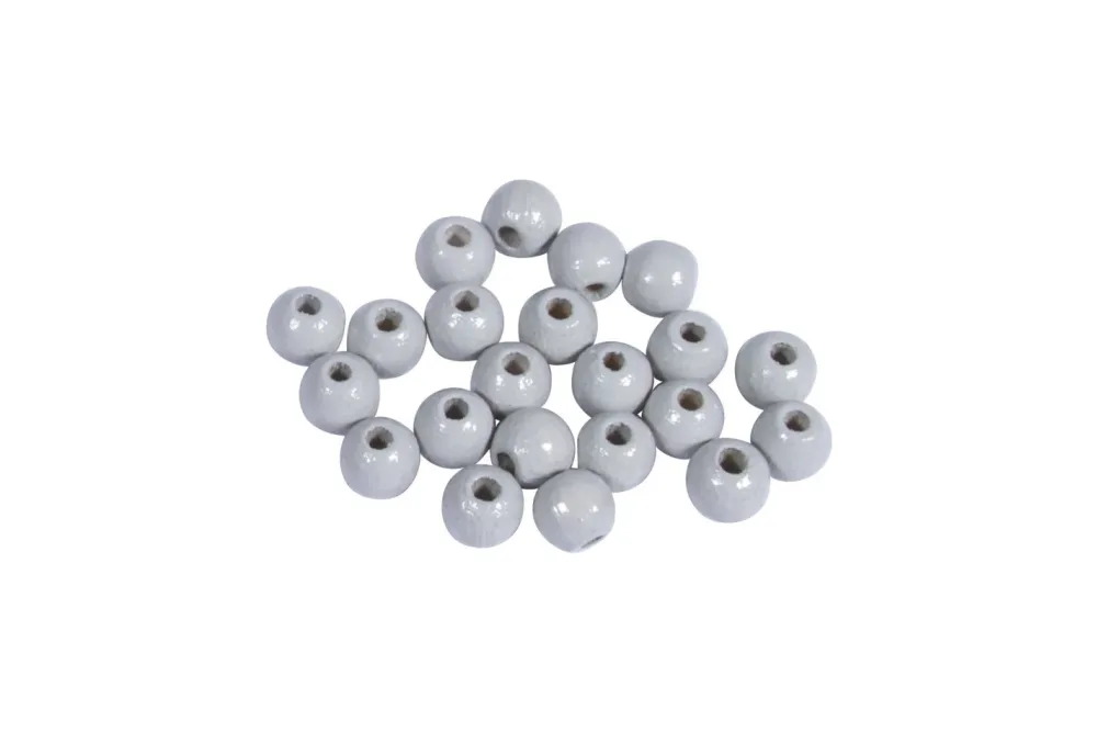 Rayher Holzperlen FSC 100% Poliert | 6 mm | 115 Stück