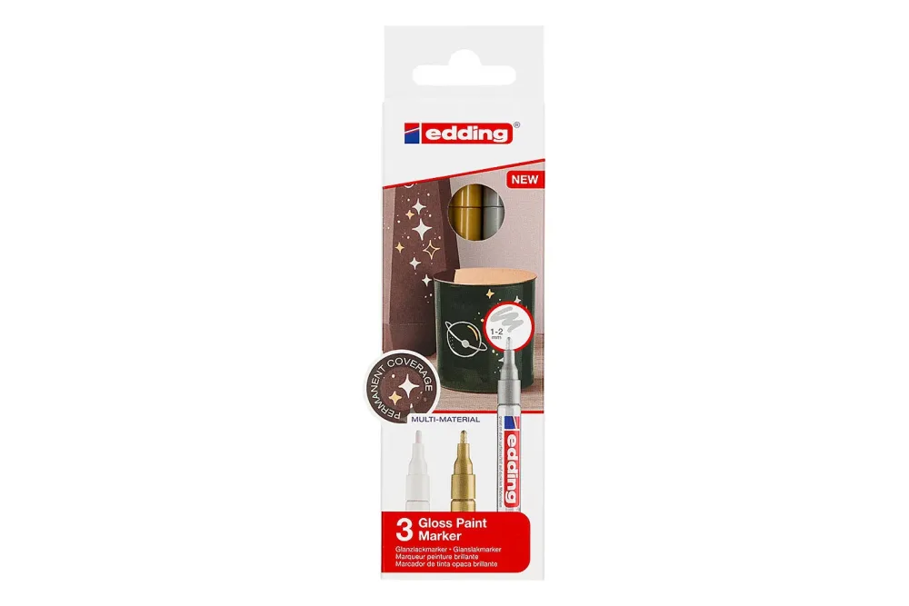 edding Lackmarker e-751 Filzspitze 1-2 mm
