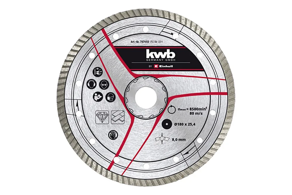 kwb Diamant-Trennscheibe | 19 × 22 × 5 mm
