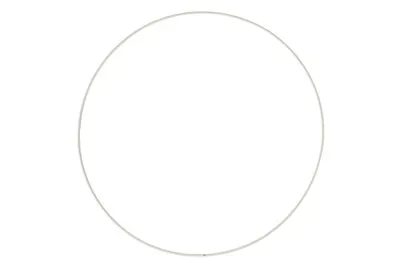 Glorex Metallring Weiss | 25 cm