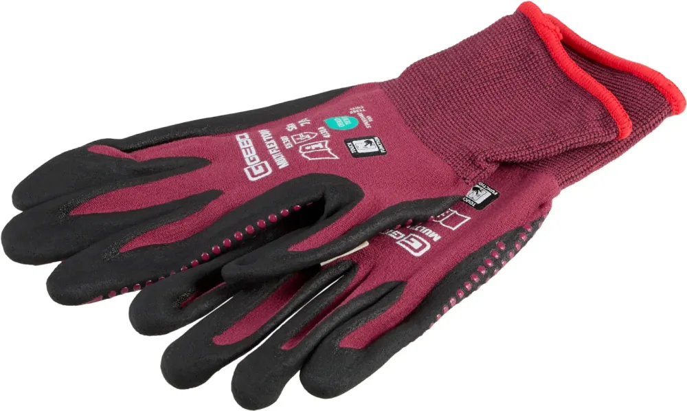 Gebol Arbeitshandschuh Multi Flex Lady Rot | Grösse 7