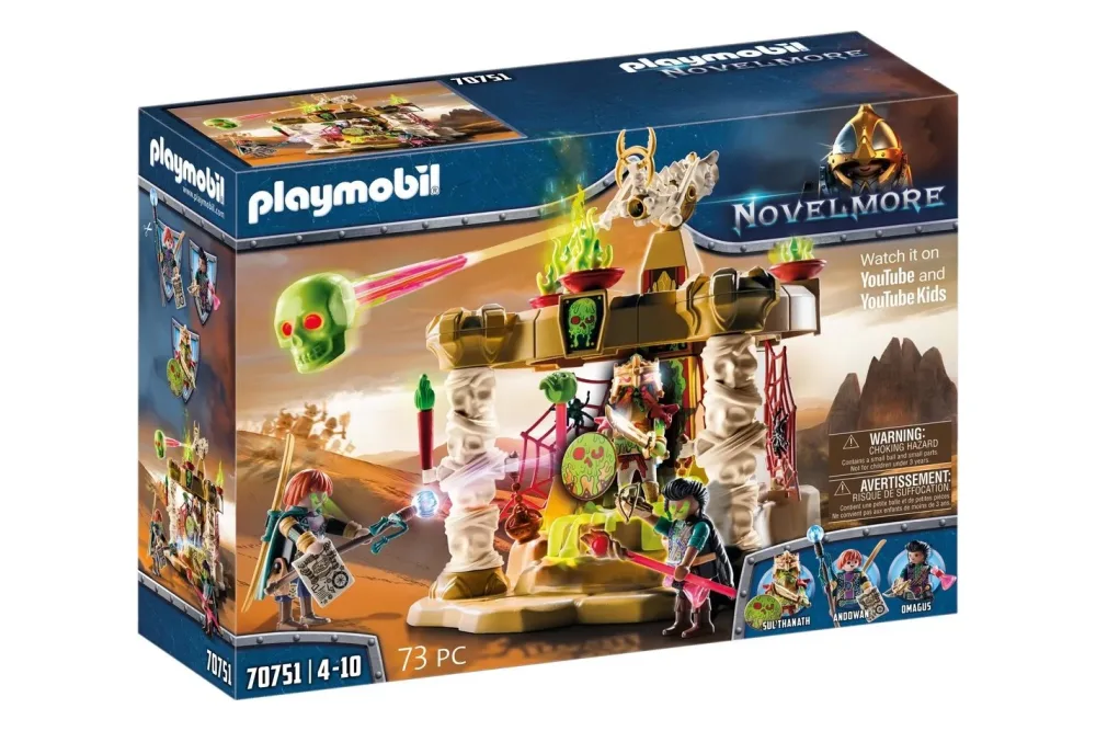 Playmobil® NovelMore 70751 Sal'ahari Sands - Tempel der Skelettarmee 4+ Jahre
