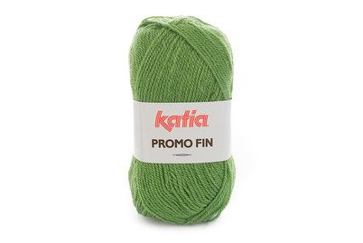Katia Handstrickgarn Promo-Fin 598 Moosgrün | 50 g