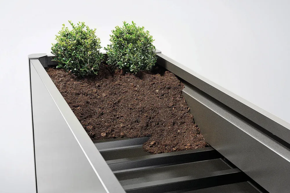 Biohort Zwischenboden Hochbeet 2x1 Dunkelgrau