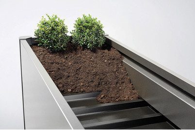 Biohort Zwischenboden Hochbeet 2x0.5 Dunkelgrau