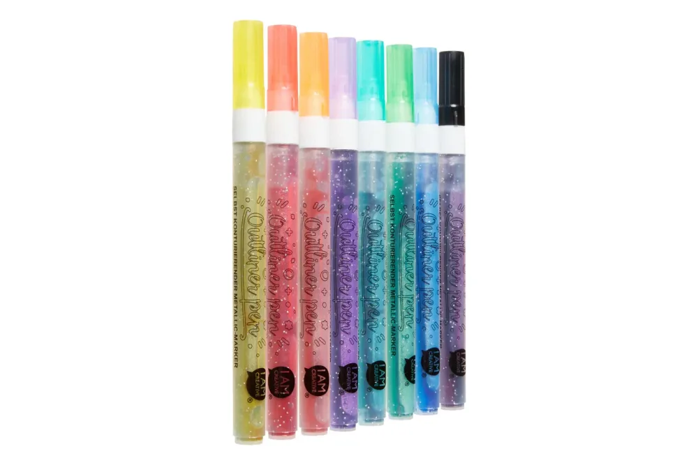 I AM Creative Outliner-Pen Set | 8 Stück