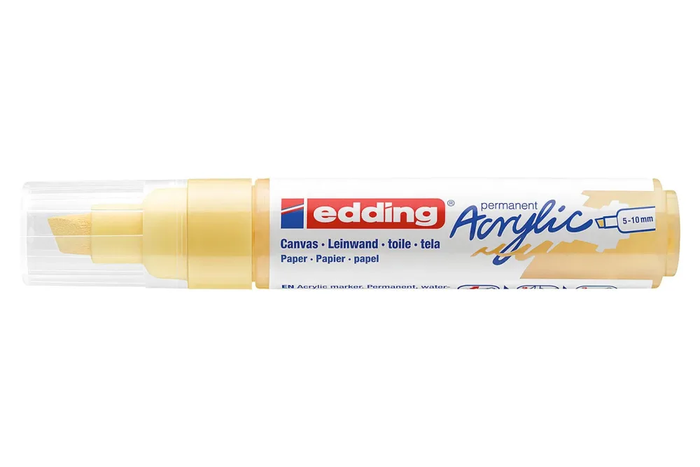 Edding Acrylmarker 5000 Pastellgelb
