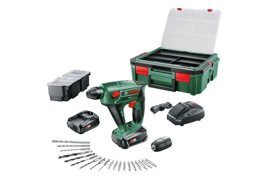 Bosch Akku-Bohrhammer Uneo Maxx mit Systembox | 18 V