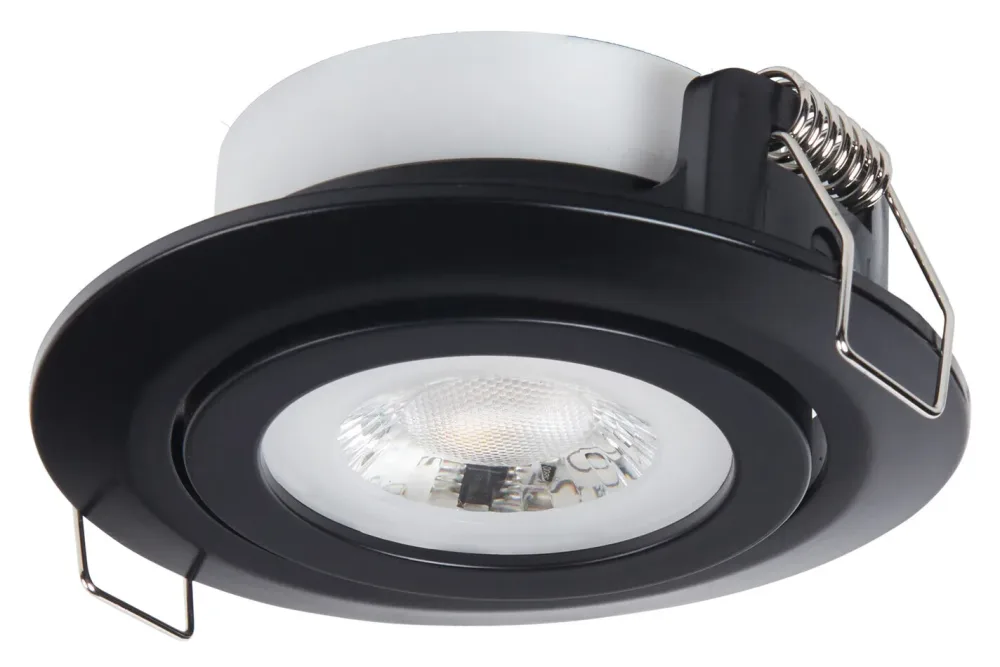 Paulmann LED-Einbauleuchte Dimmbar Mattschwarz | 3 × 6 W