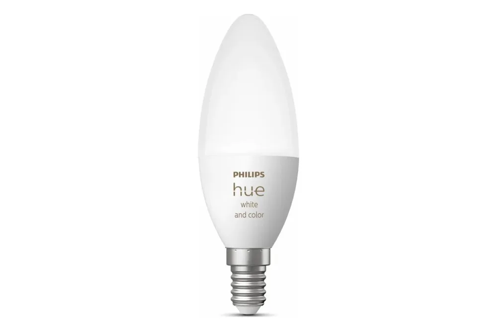 Philips Hue Smarte Kerzenlampe E14 Weiss 4 W