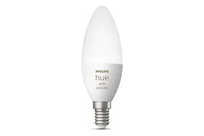 Philips Hue Smarte Kerzenlampe E14 Weiss 4 W