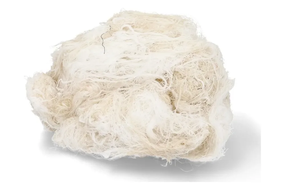 Nigrin Polierfäden Weiss | 500 g