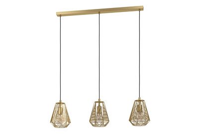 Eglo Hängeleuchte Stype Gold | 3 × E27 | 40 W