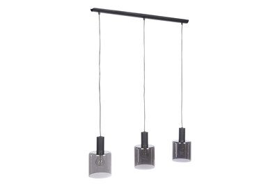 Eglo Pendelleuchte Gorosiba Schwarz | 120 W | 85 × 15 × 110 cm